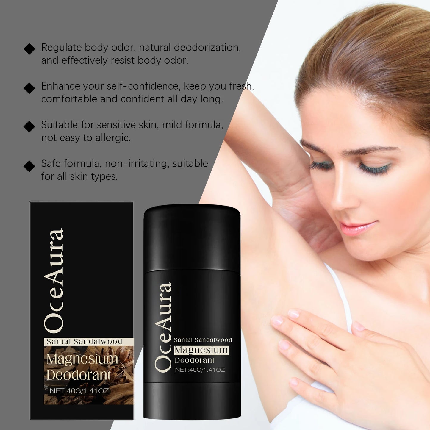 Sandalwood Antiperspirant Stick