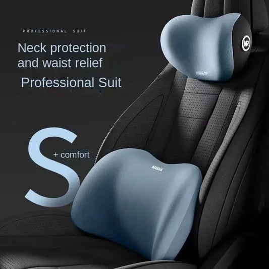Neck & Lumbar Support Car Pillow