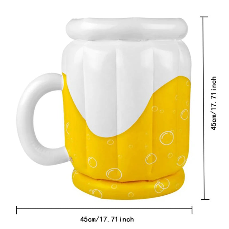 Inflatable Beer Mug Cooler