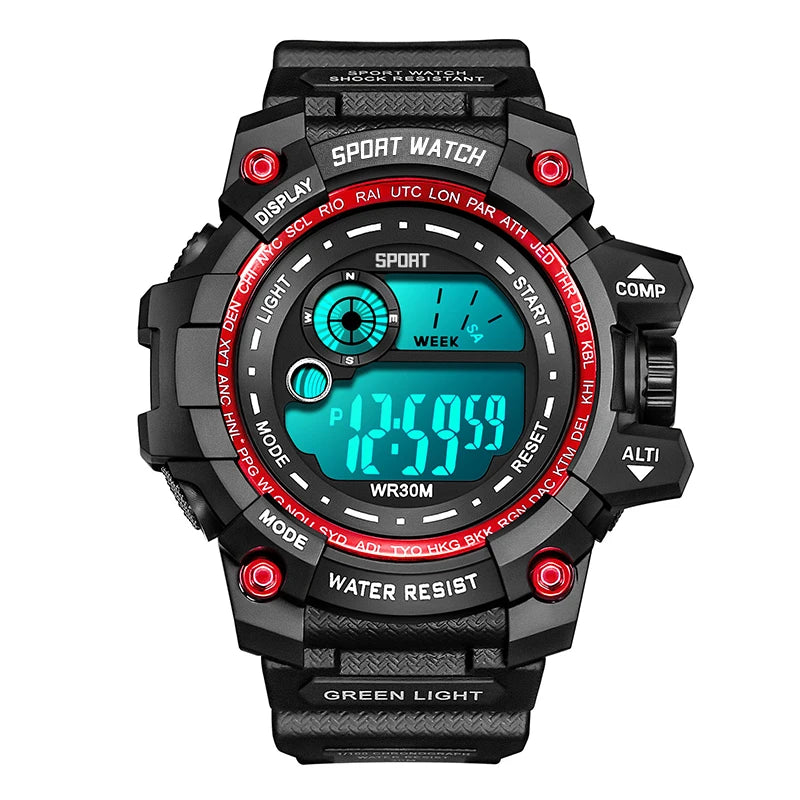 Waterproof Digital LED Watch