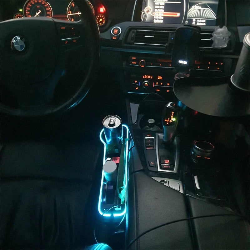 LED Car Seat Gap Filler Organiser