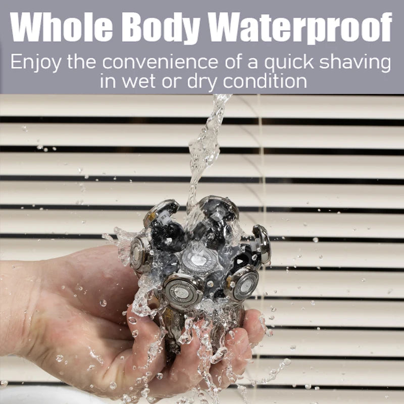 Waterproof 7D Floating Head Shaver