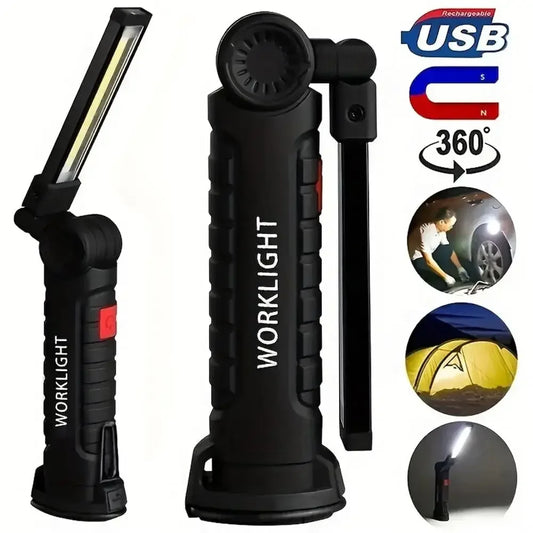 Magnetic USB Flashlight