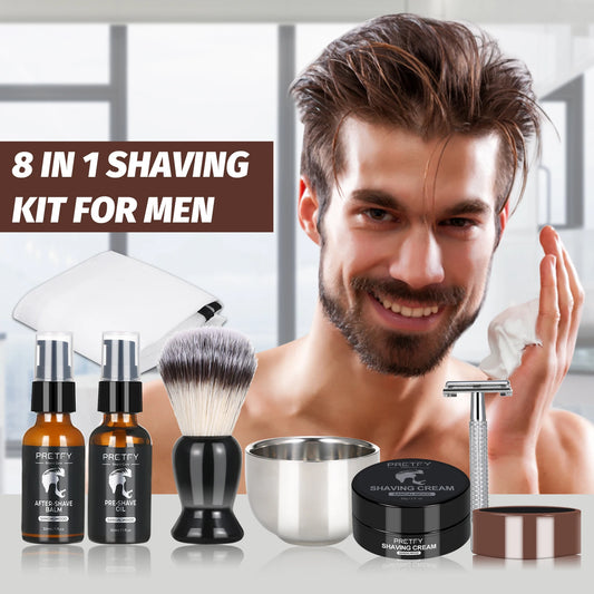 8 in 1 Beard Shaving Kit