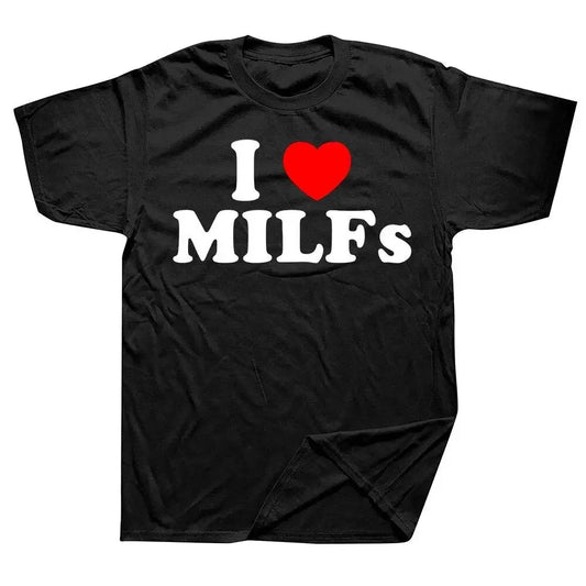 Graphic I Heart Milfs Tshirt