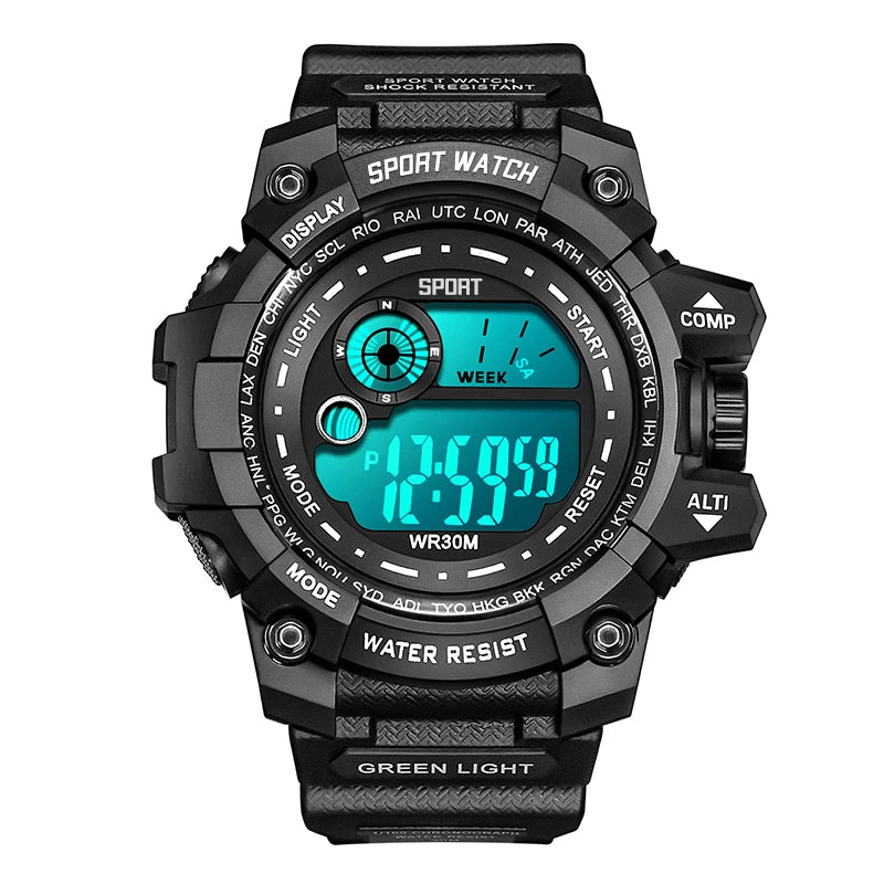 Waterproof Digital LED Watch