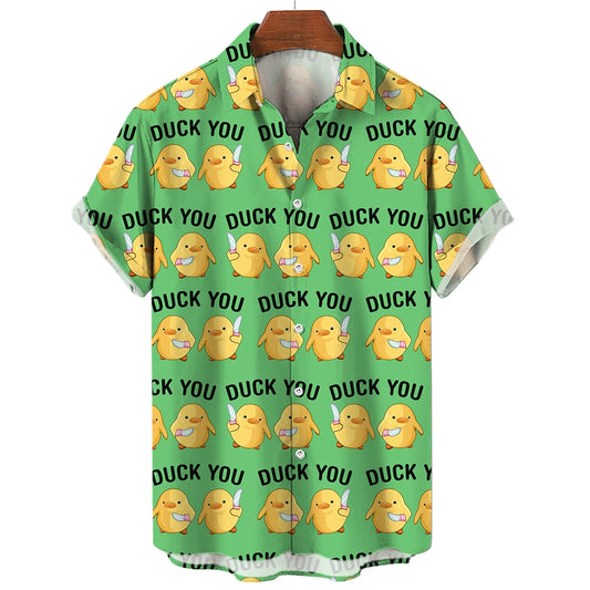 Duck You Print Tshirts