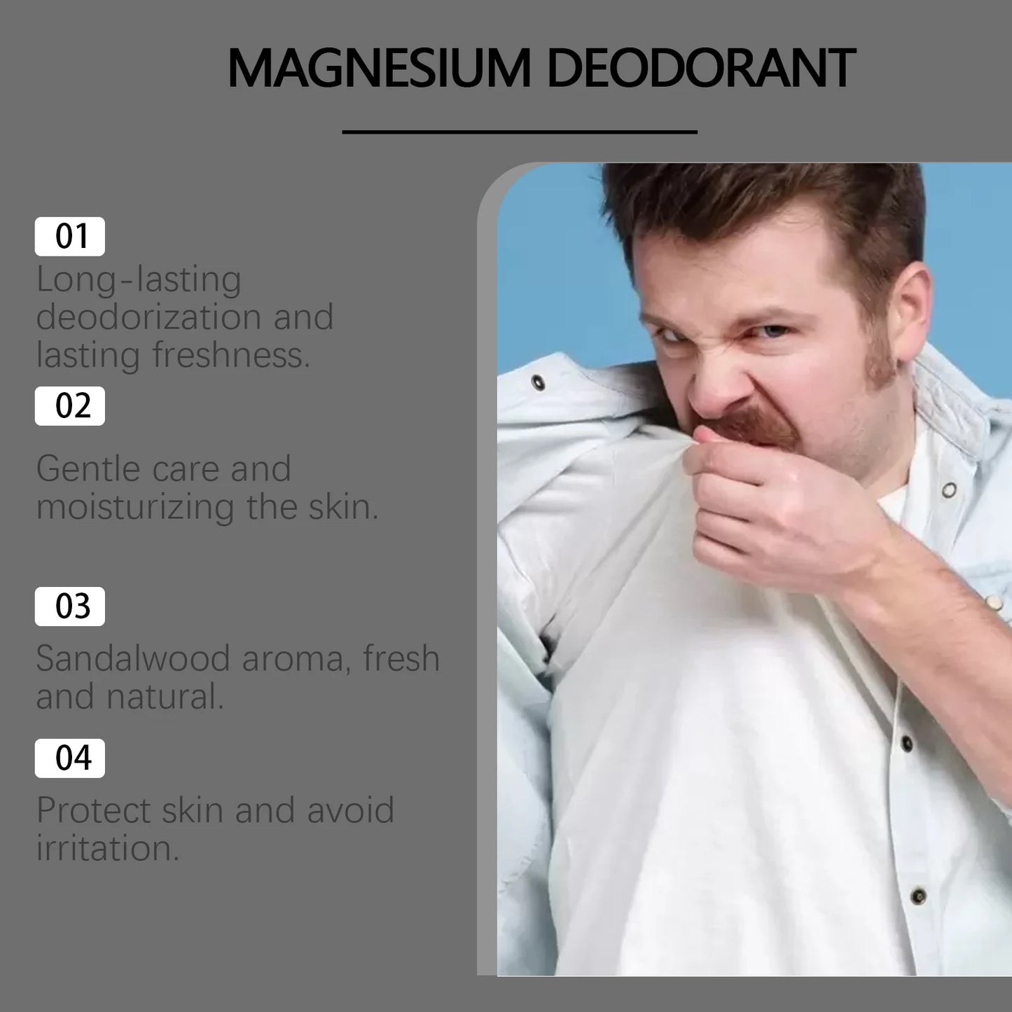 Sandalwood Antiperspirant Stick