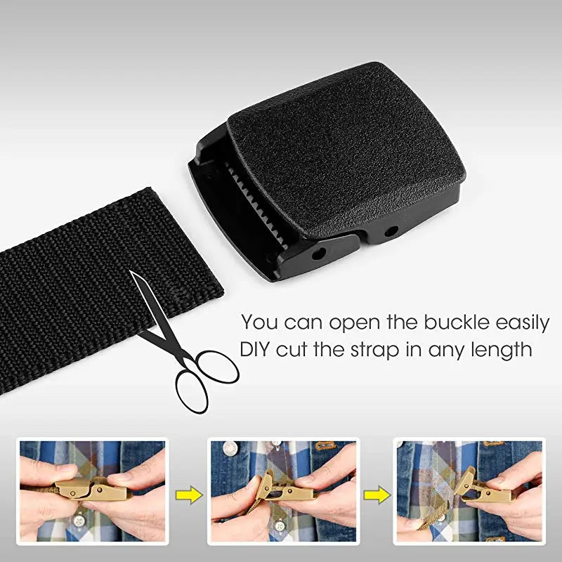 Tactical Canvas Belt